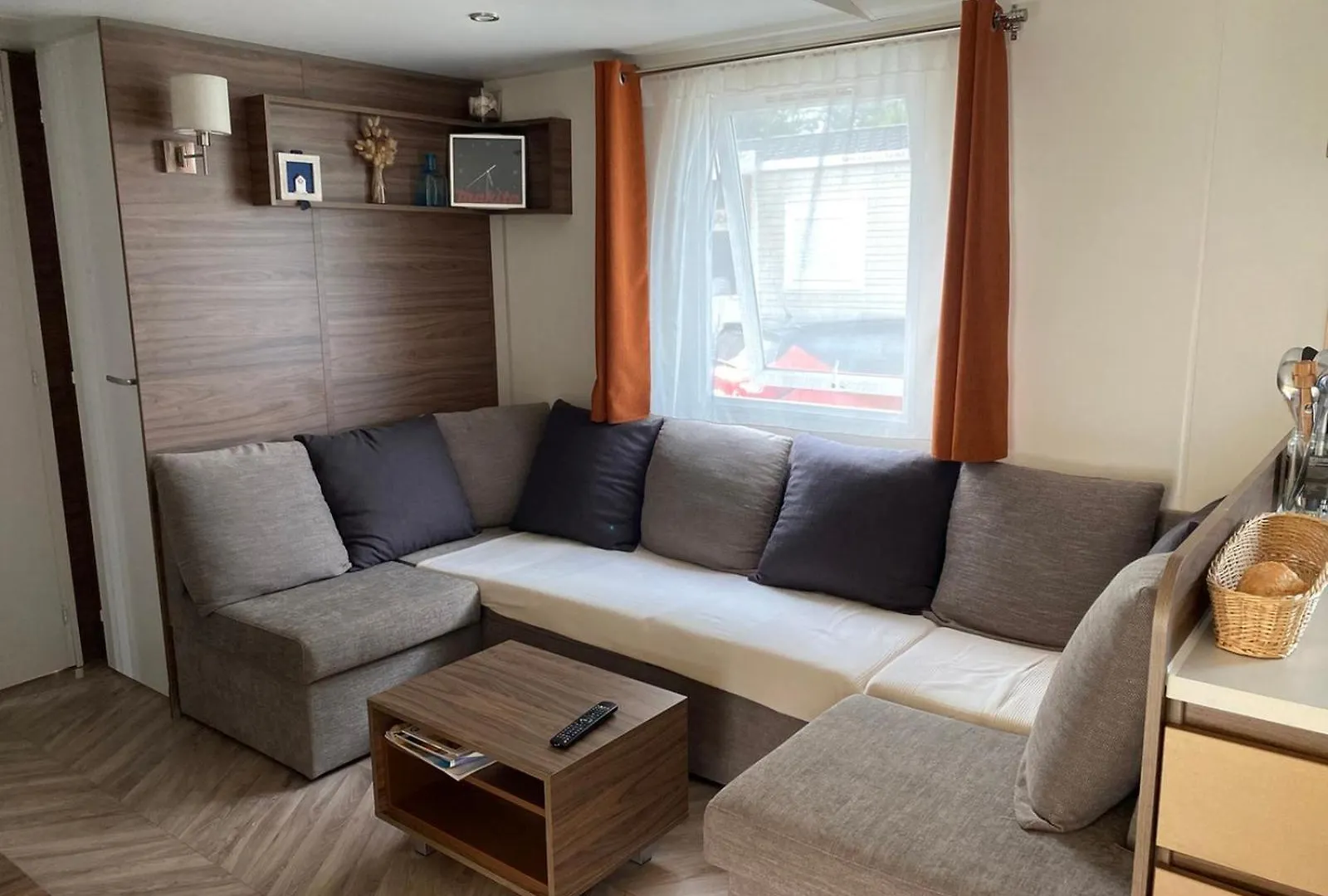 Mobilhome Quiberon vue sur mer Camping