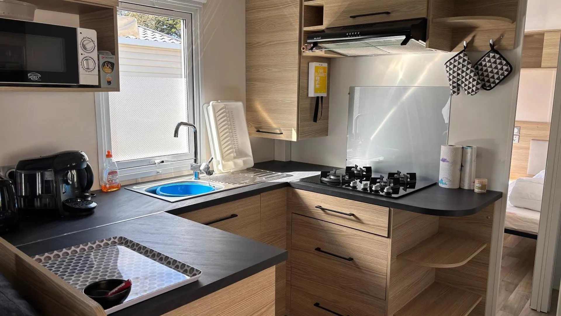 Mobilhome Quiberon vue sur mer Camping