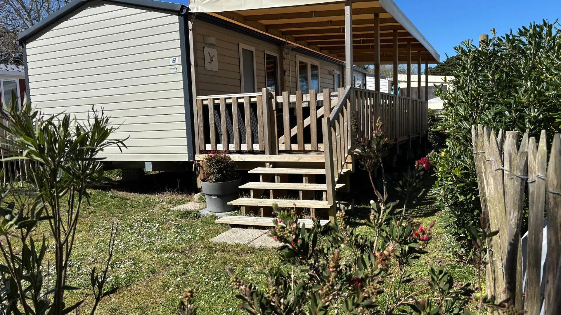 Mobilhome Quiberon vue sur mer