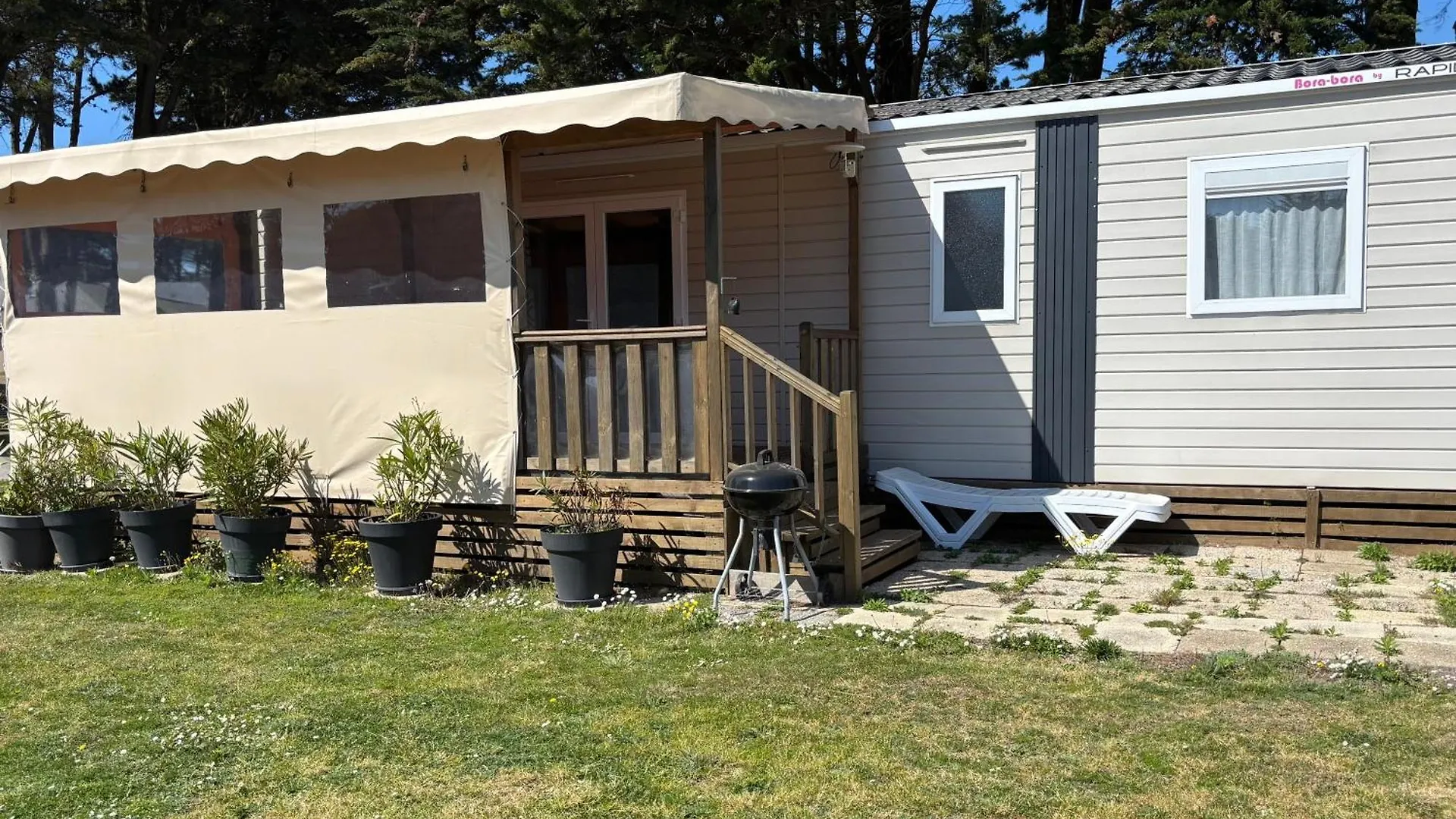 Mobilhome Quiberon vue sur mer France