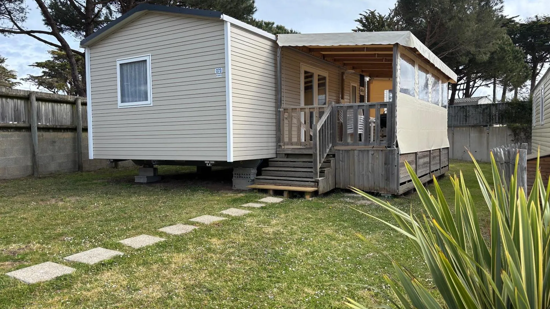 Camping Mobilhome Quiberon vue sur mer France