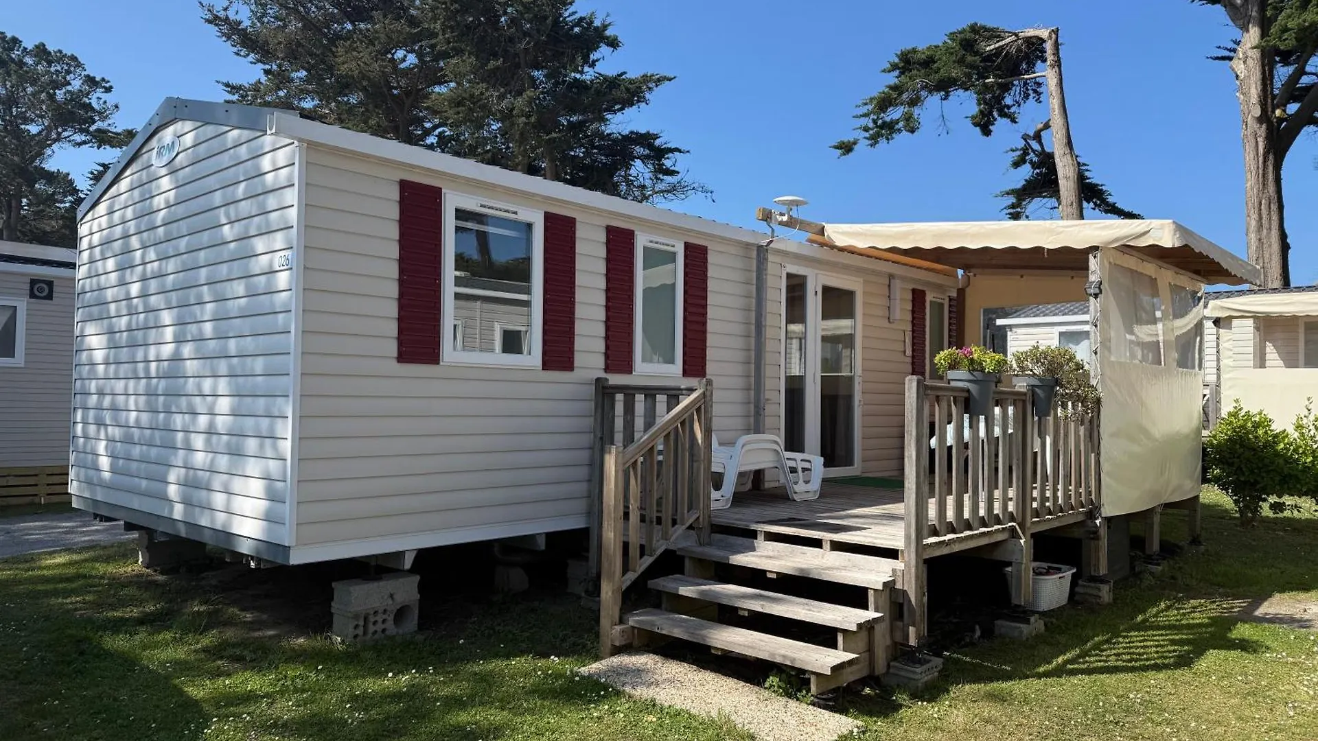 Mobilhome Quiberon vue sur mer 0*,